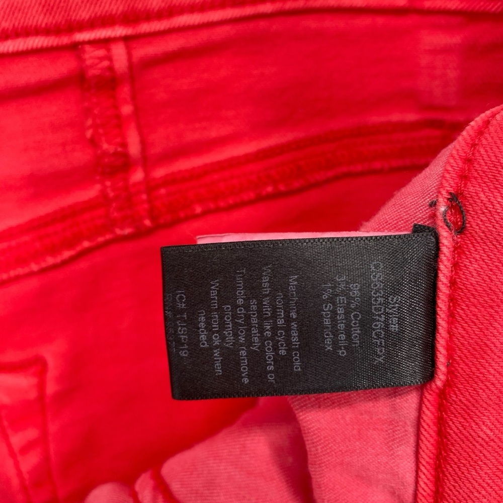 Sanctuary Rio Red Denim Mini Skirt - Picture 5 of 6